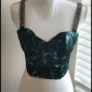 Victoria Secret corset bra crop top